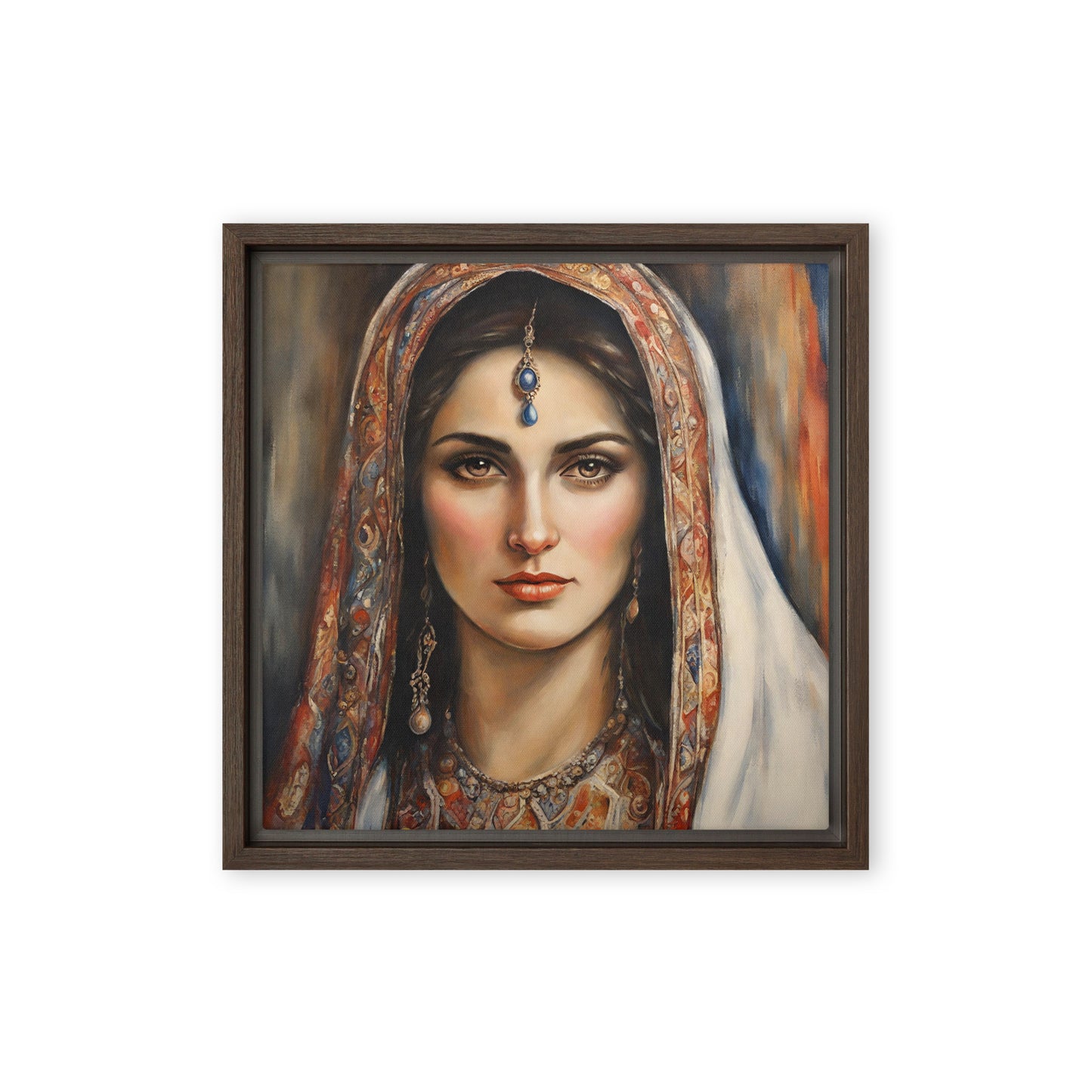 Jane Doe 20 12″×12″ Framed Canvas