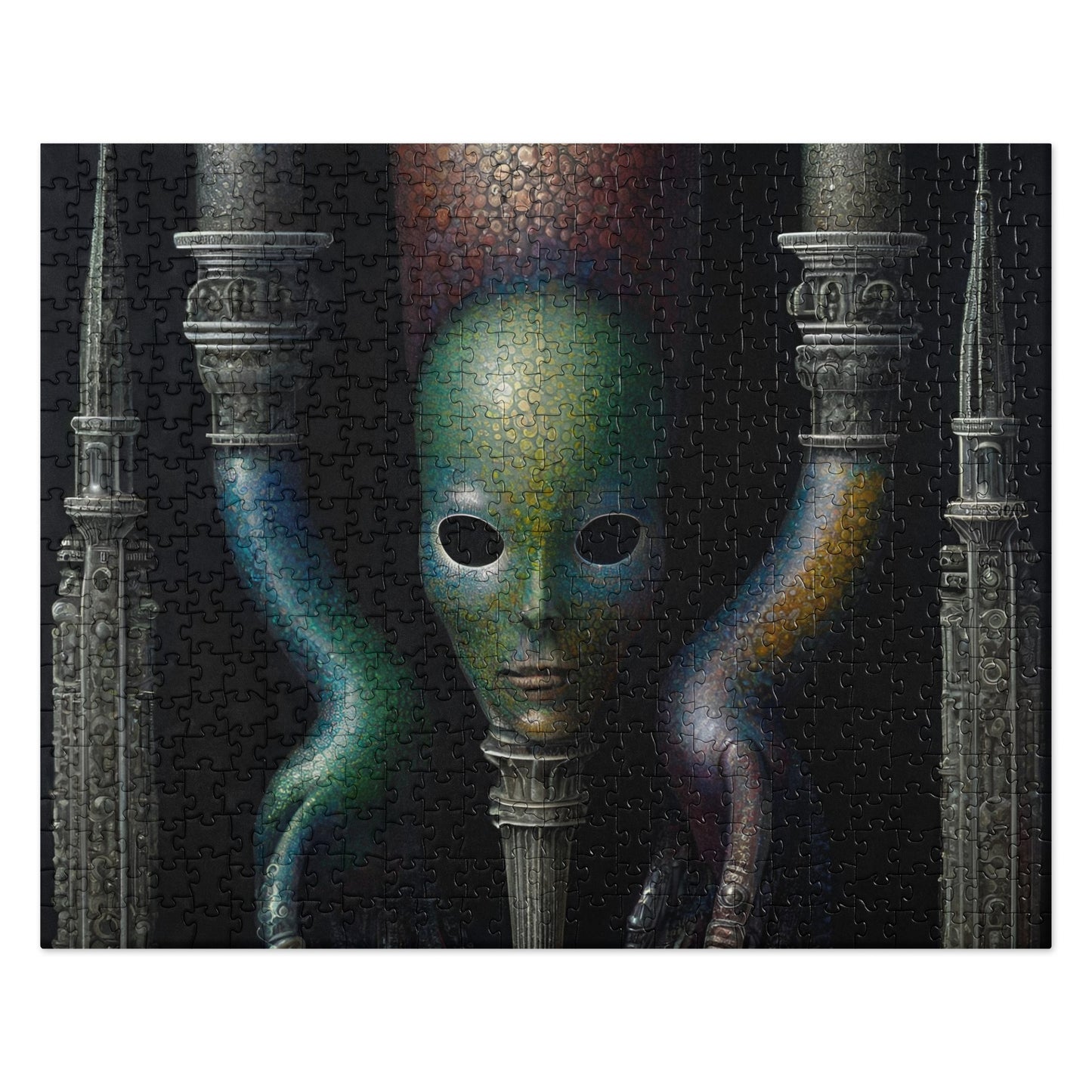 "Reptiloidal II" Jigsaw Puzzle