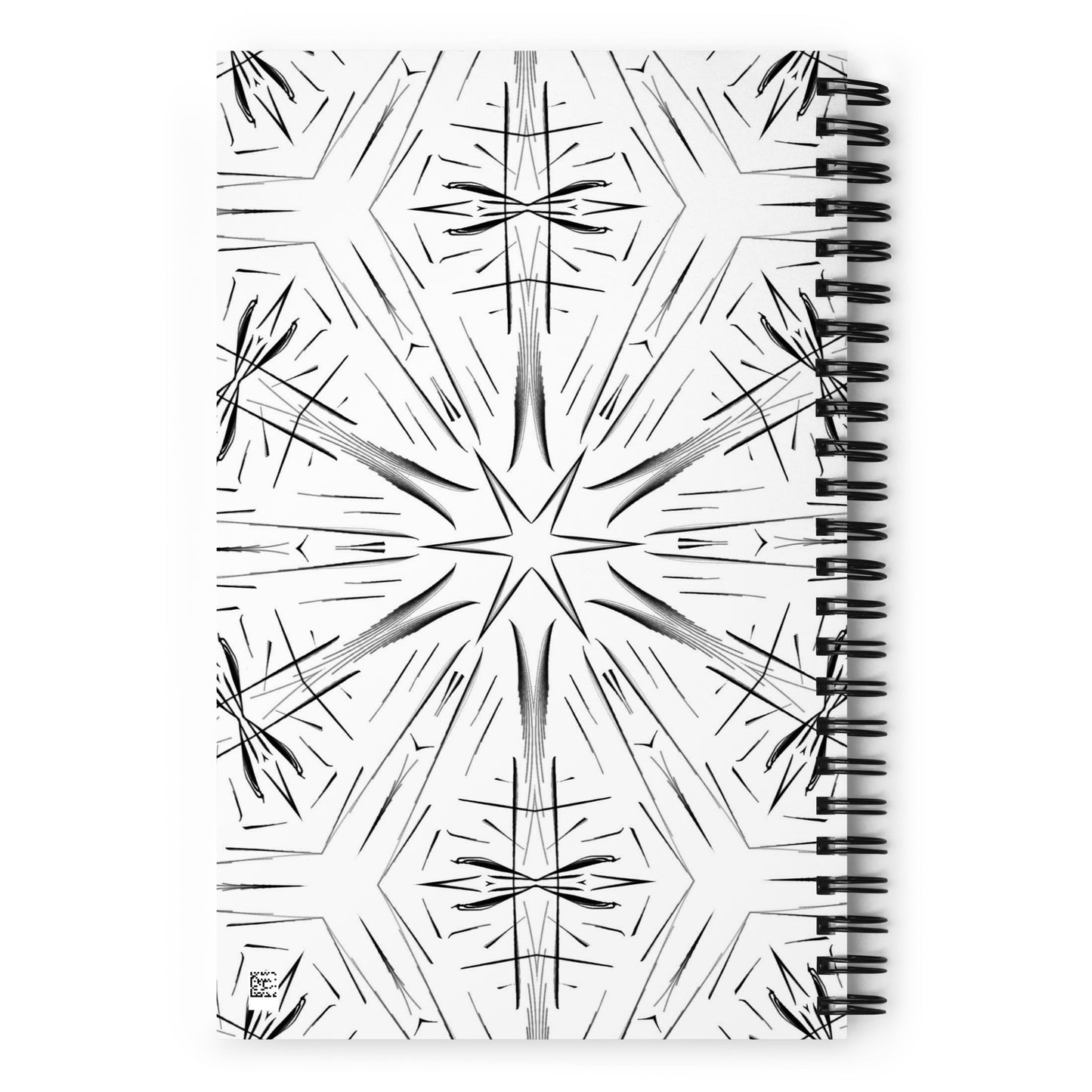 "Grid Guy / Broflake" Spiral Notebook