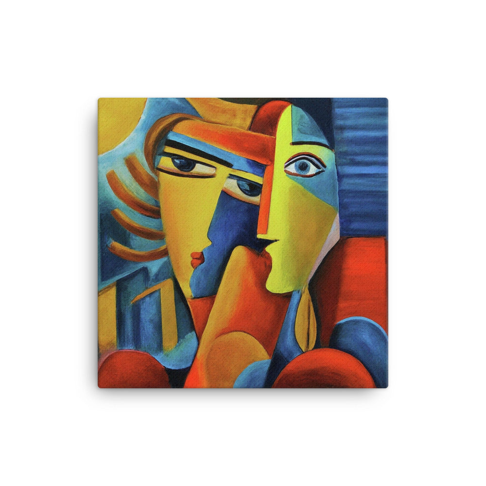 "Well, Hello There!" 16″×16″ Canvas