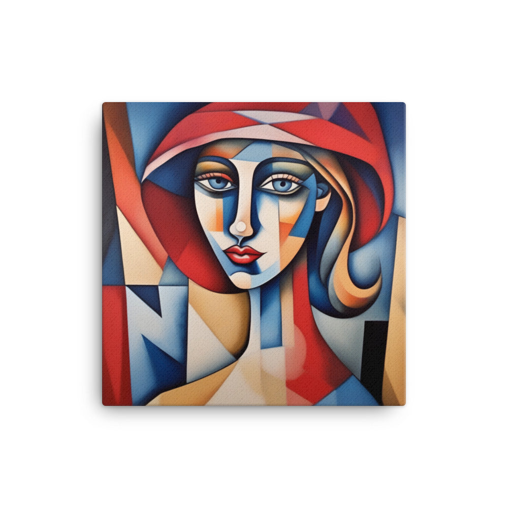 "Rad Hat Day" 16″×16″ Canvas