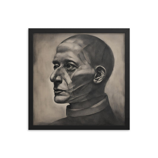 "Whip Van Wrinkle III" 16″×16″ Framed Poster