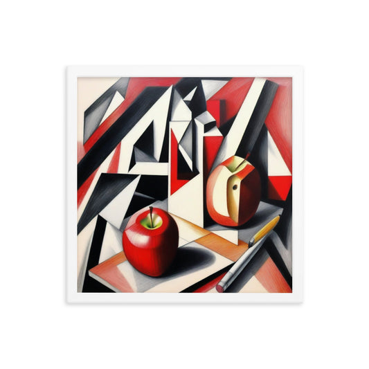 "How 'Bout Them Apples II" 16″×16″ Framed Poster