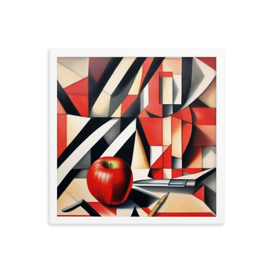"How 'Bout Them Apples III" 16″×16″ Framed Poster