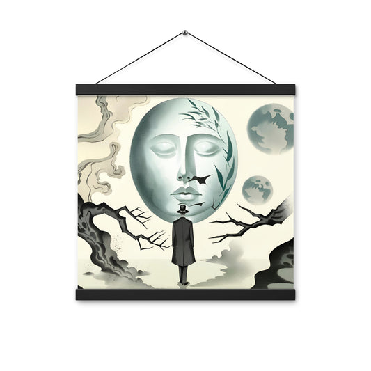 "Otherland II" 16″×16″ Poster With Hangers