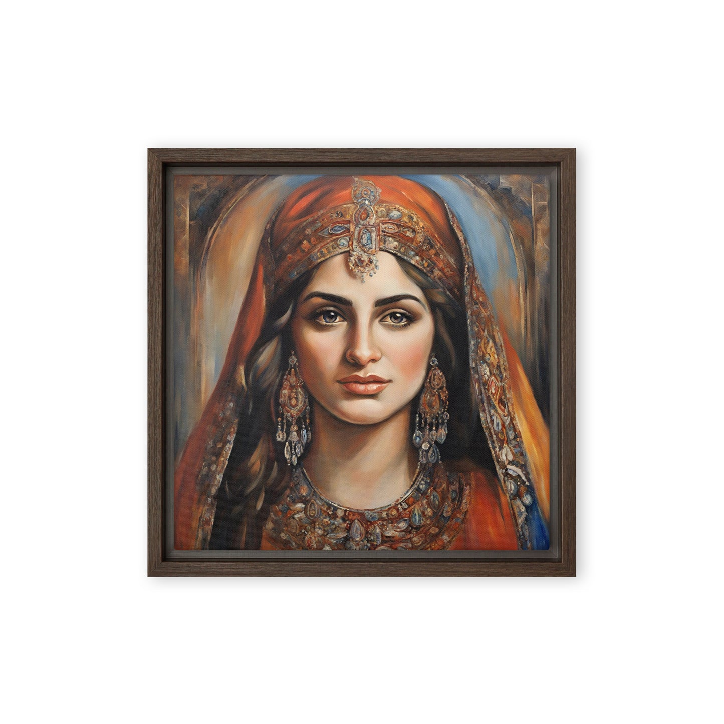 Jane Doe 23 12″×12″ Framed Canvas