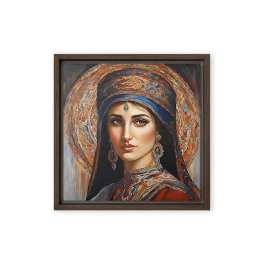 Jane Doe 31 12″×12″ Framed Canvas