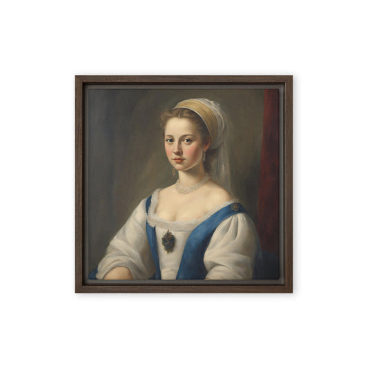 Jane Doe 35 12″×12″ Framed Canvas
