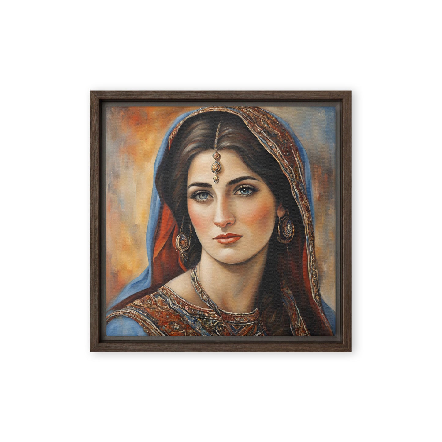 Jane Doe 42 12″×12″ Framed Canvas