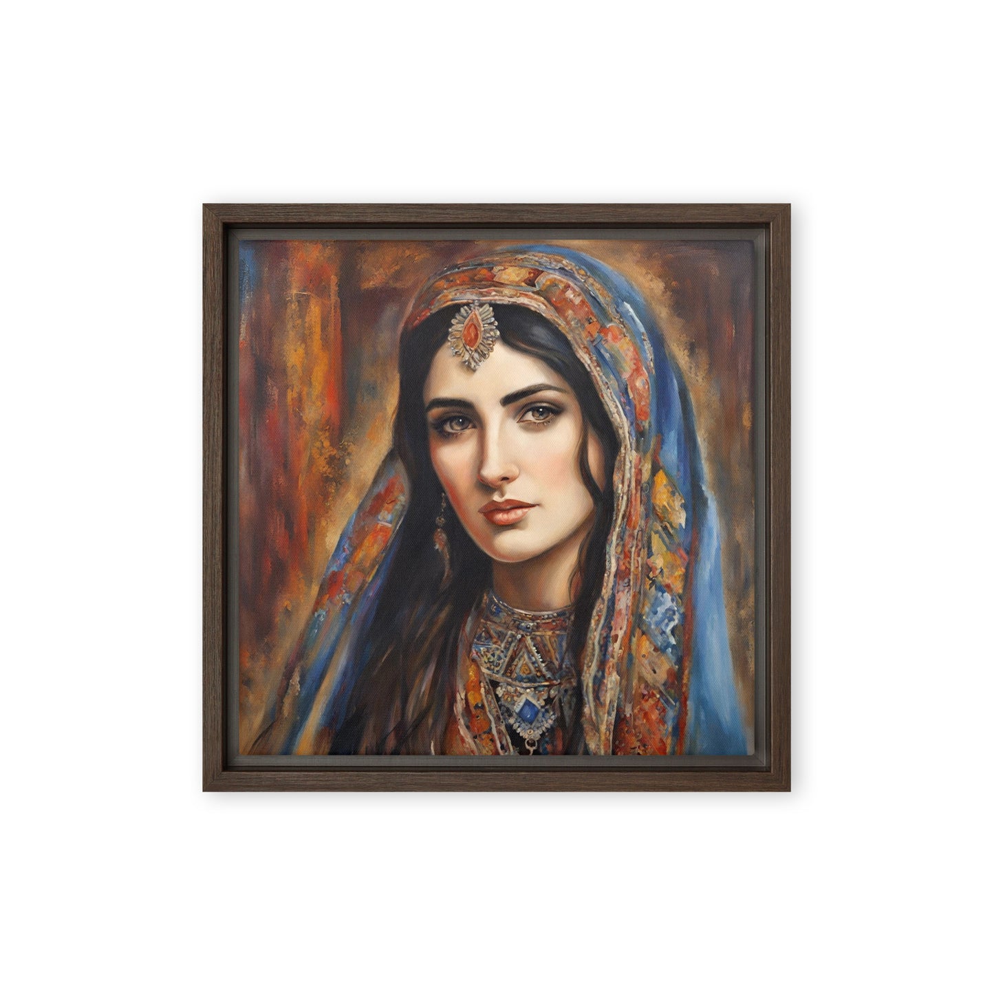 Jane Doe 46 12″×12″ Framed Canvas