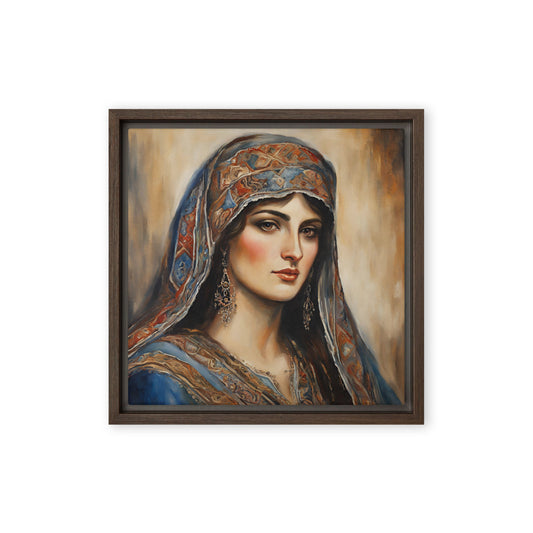 Jane Doe 48 12″×12″ Framed Canvas