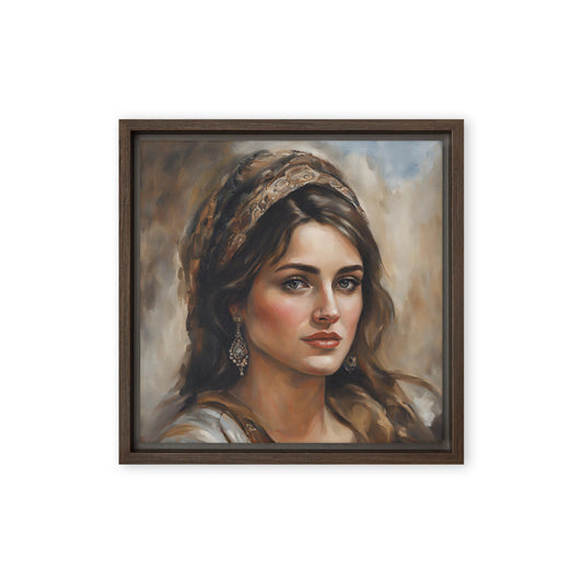 Jane Doe 66 12″×12″ Framed Canvas