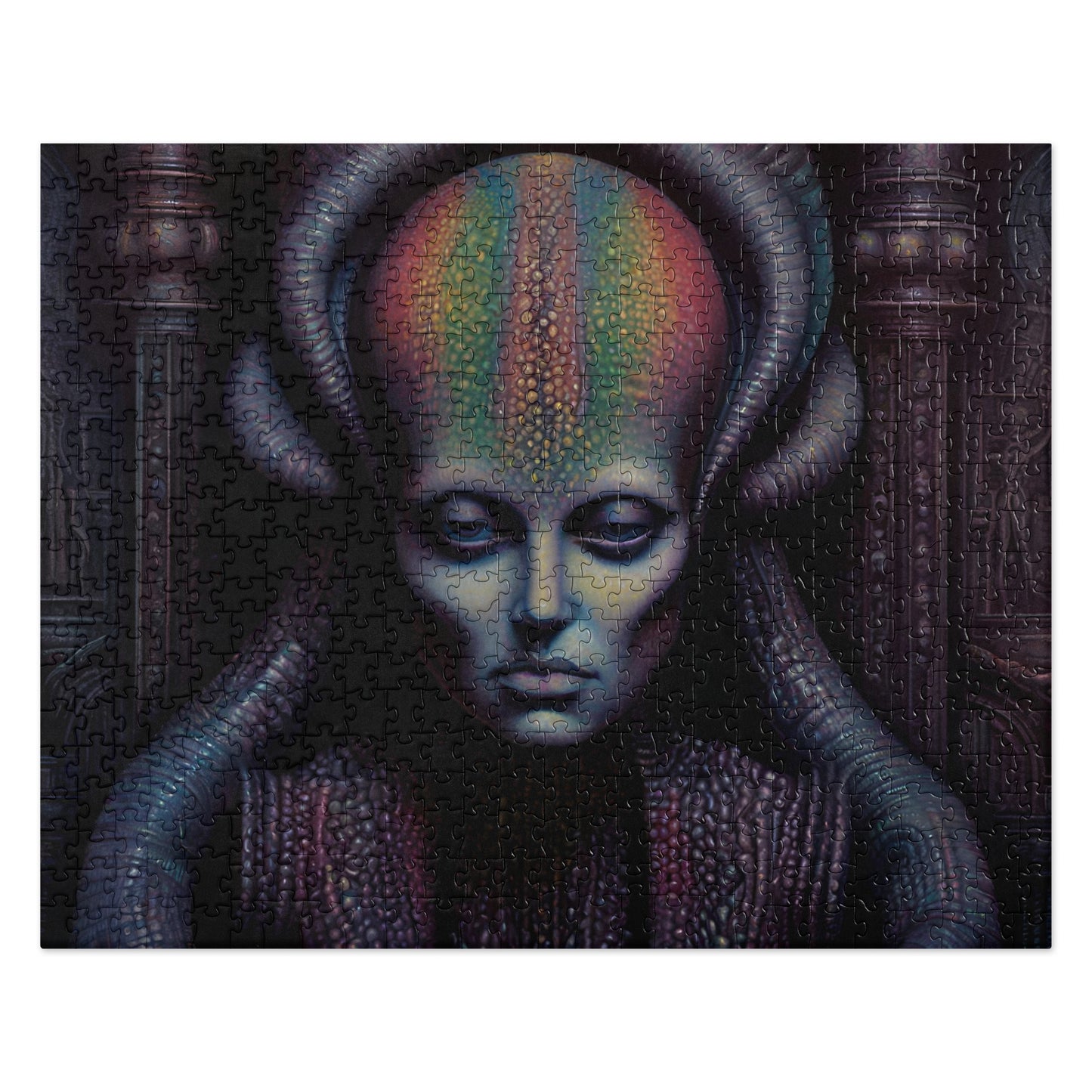 "Reptiloidal VI" Jigsaw Puzzle