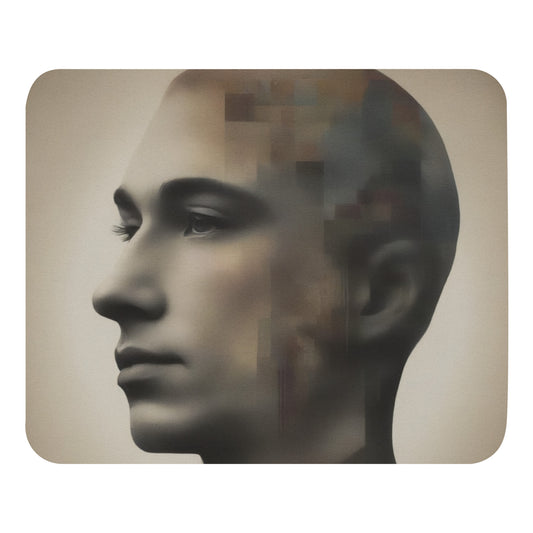 "Fuzzhead III" Mousepad