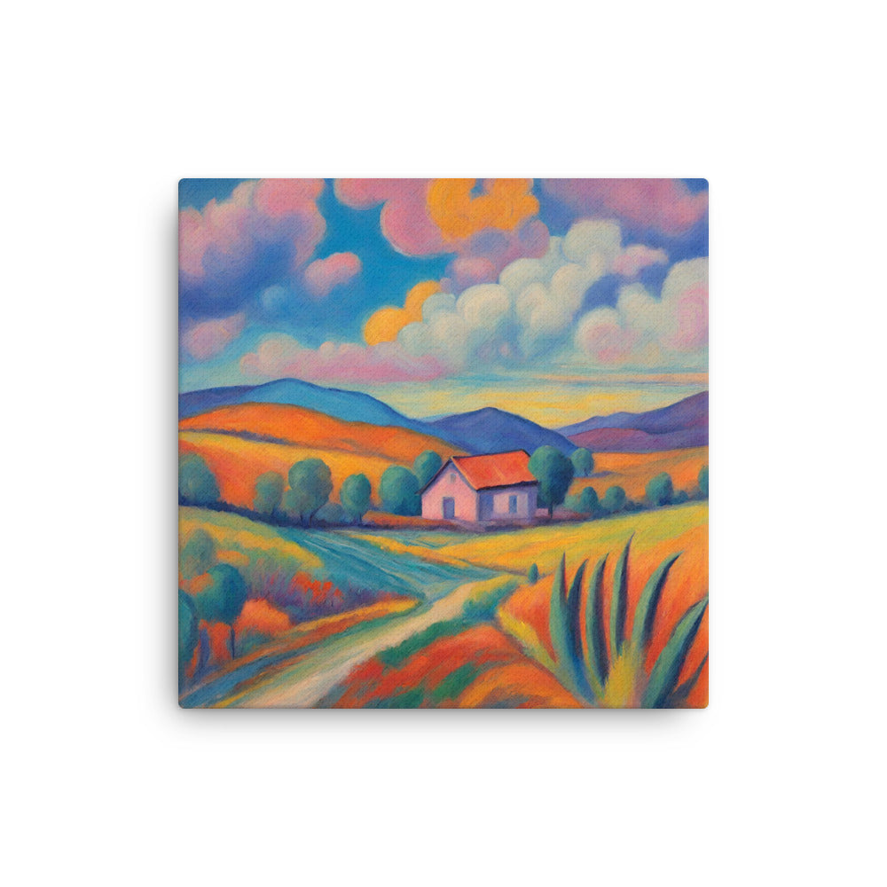 Serene Scene 04 12″×12″ Thin Canvas