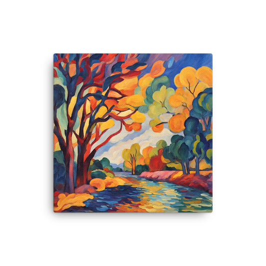 Serene Scene 11 12″×12″ Thin Canvas