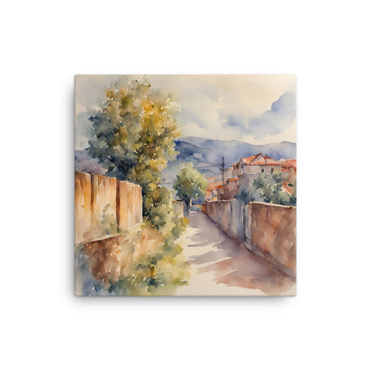 Serene Scene 21 12″×12″ Thin Canvas