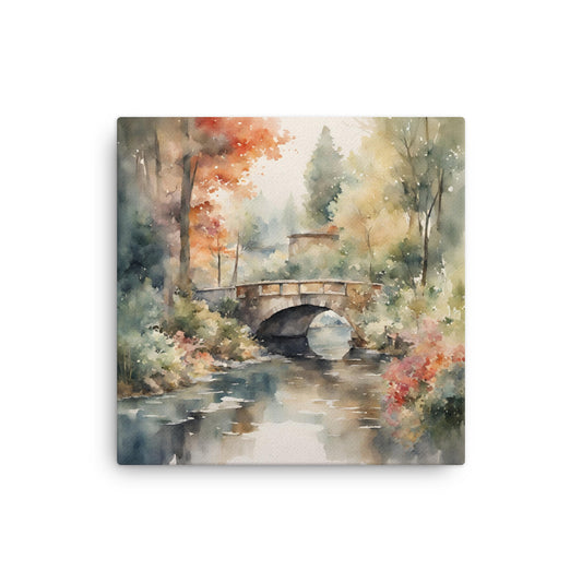 Serene Scene 22 12″×12″ Thin Canvas