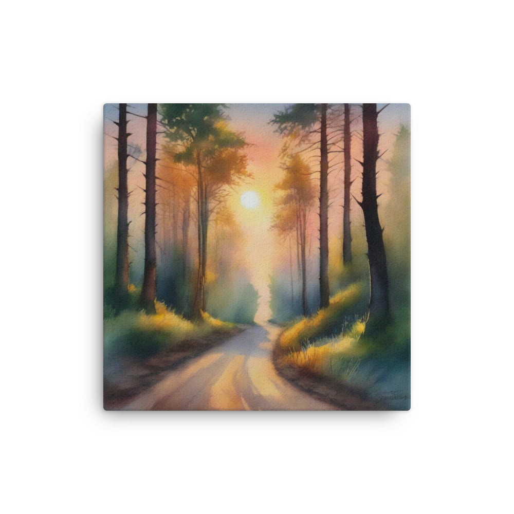 Serene Scene 25 12″×12″ Thin Canvas