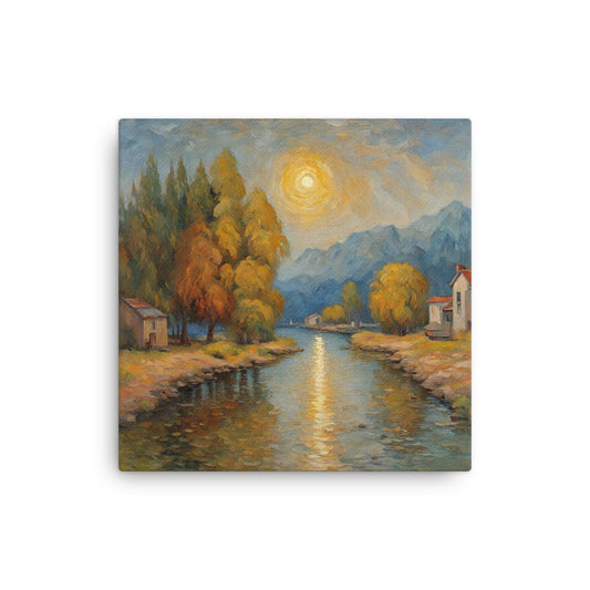 Serene Scene 26 12″×12″ Thin Canvas