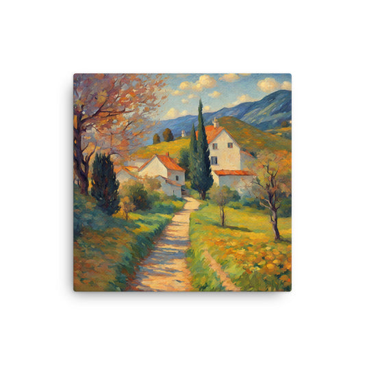 Serene Scene 27 12″×12″ Thin Canvas