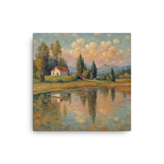 Serene Scene 28 12″×12″ Thin Canvas